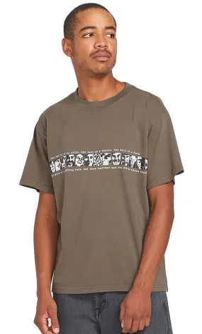 T-Shirt Volcom Skate Vitals Remy - Dark Earth - men´s