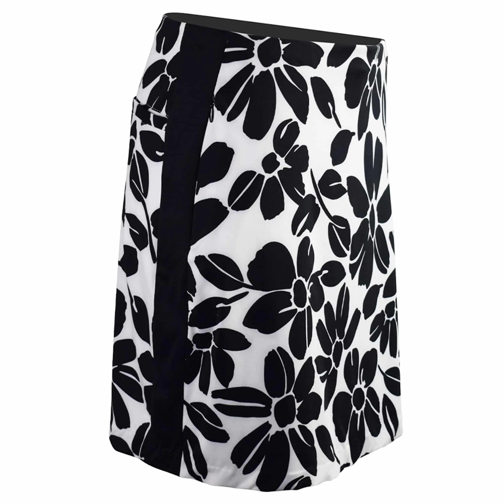 Ink Floral Tail Angela Pull On Ladies Golf Skort