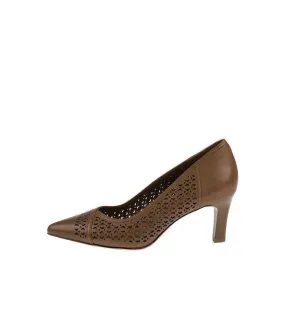 Tamaris Leather Heels Nut 1-22419-24-001