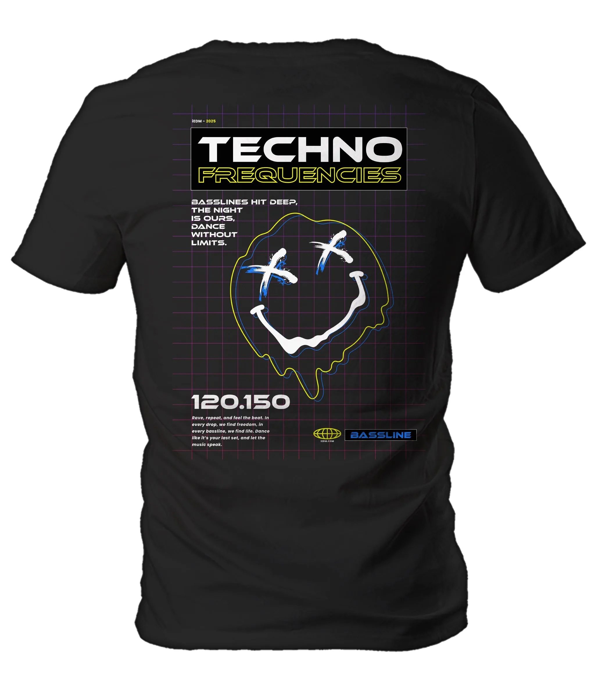 Techno Frequencies Men's T-Shirt