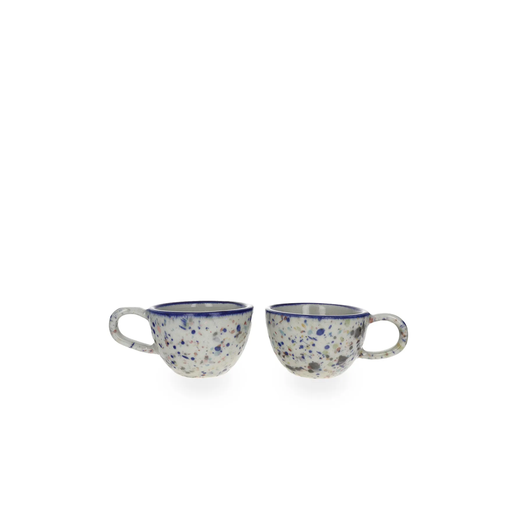 The Espresso Mug, Set of 2 - Confetti Splatter / Ceramic