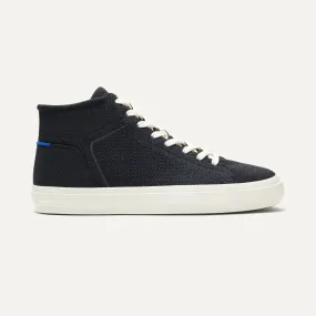 The Men's High Top Sneaker in Black