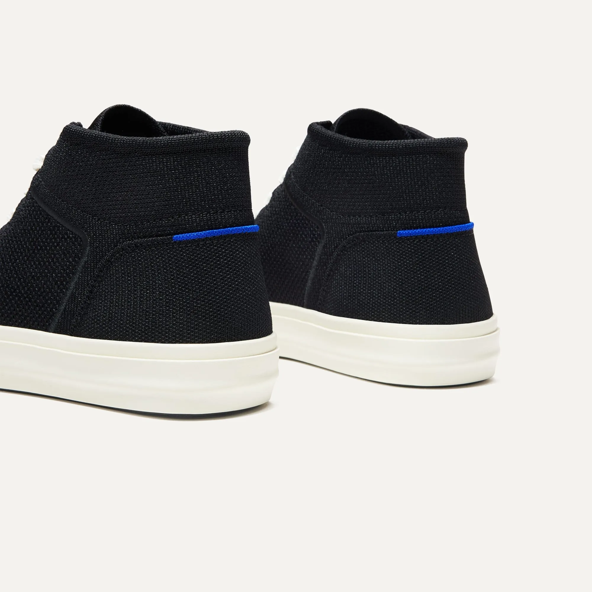 The Men's High Top Sneaker in Black