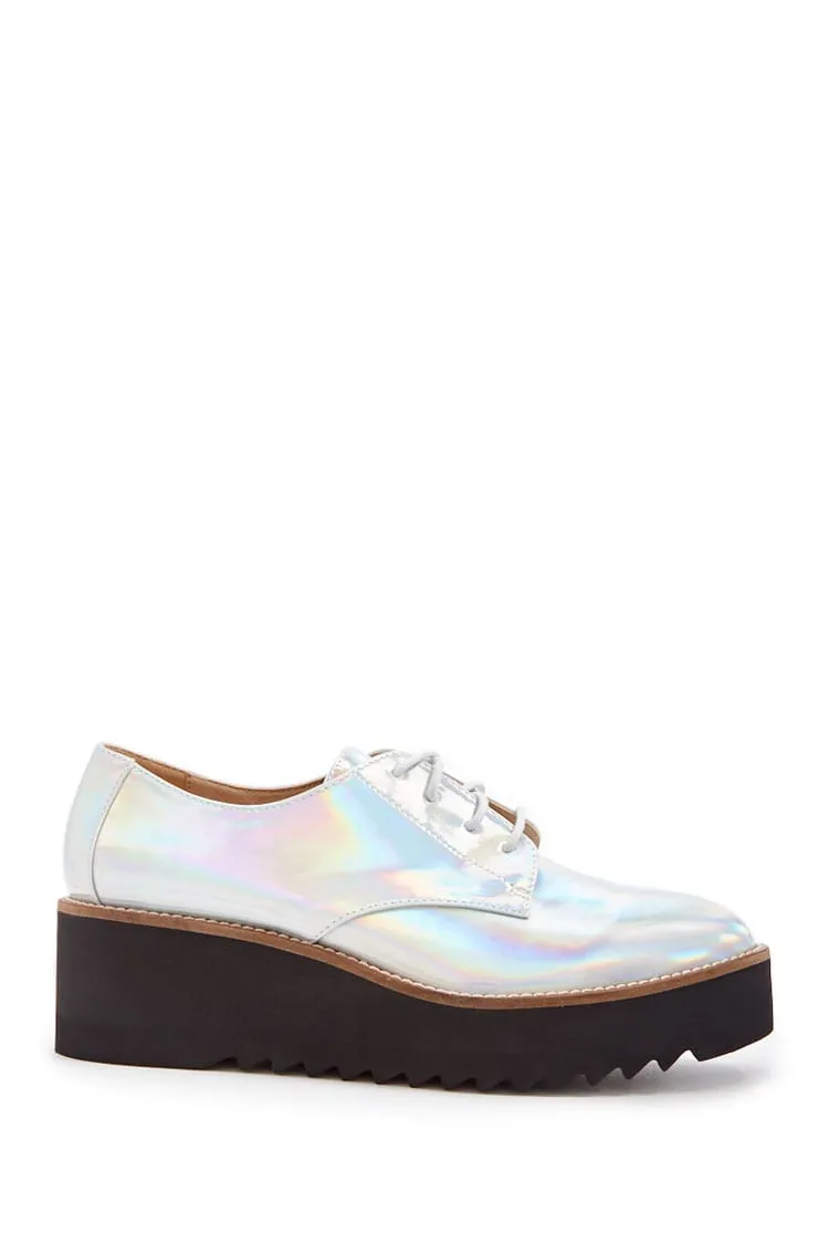 Iridescent Oxford Shoes