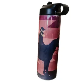 The Whole Herd Aztec Cowboy 20oz Water Bottle