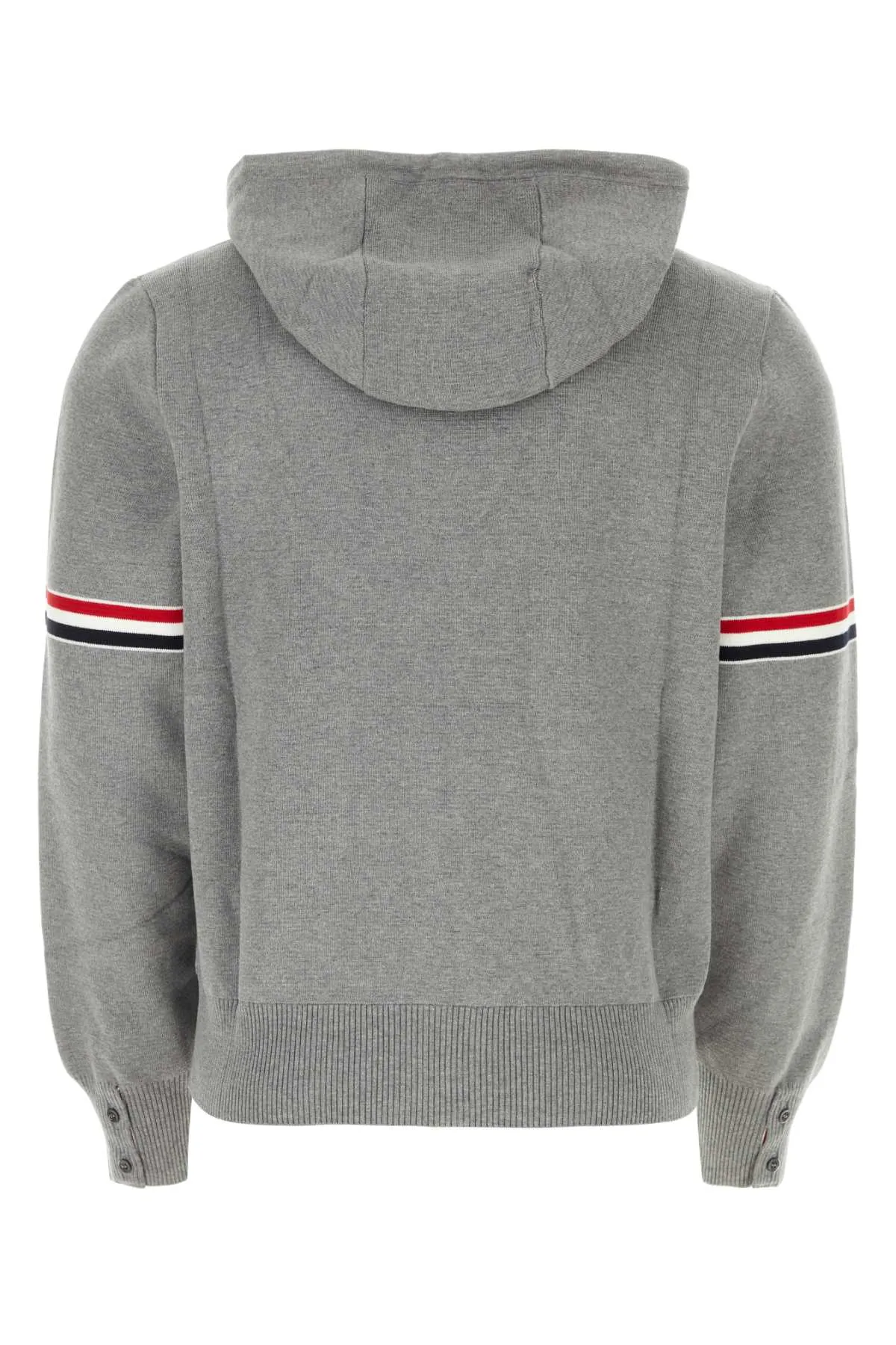 Thom Browne Grey Cotton Sweatshirt