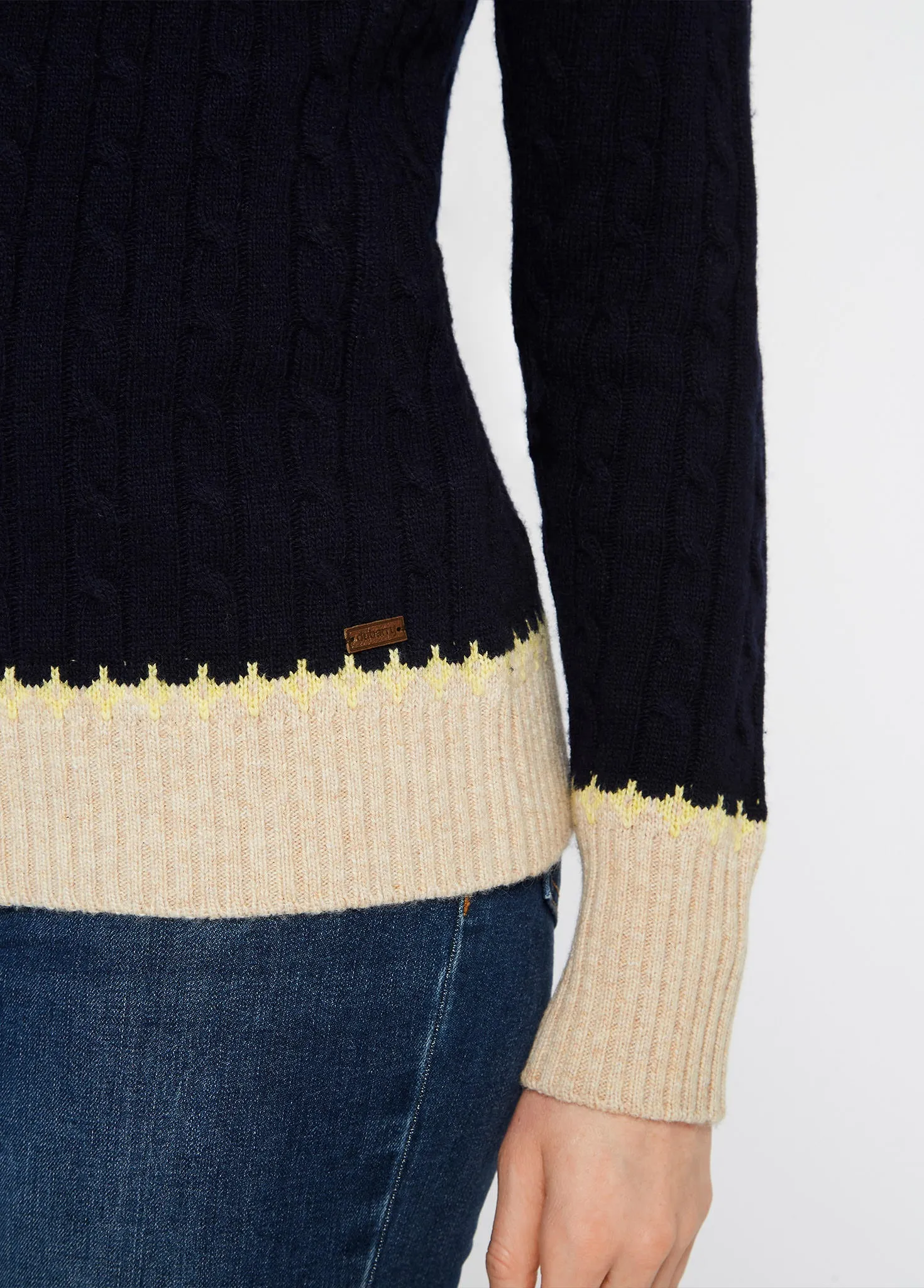 Thornfield Women’s Fair Isle knit - Navy