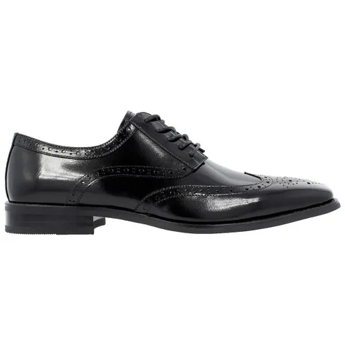 Tinsley Black Wingtip Oxfords