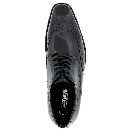 Tinsley Black Wingtip Oxfords