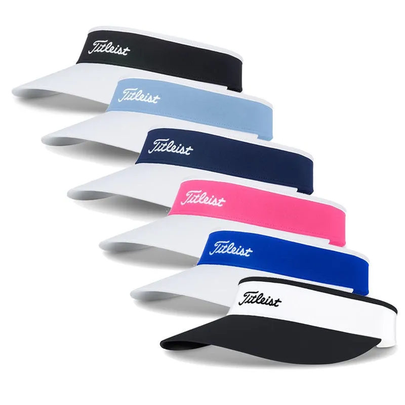 Titleist Ladies Visor in White/Navy Color