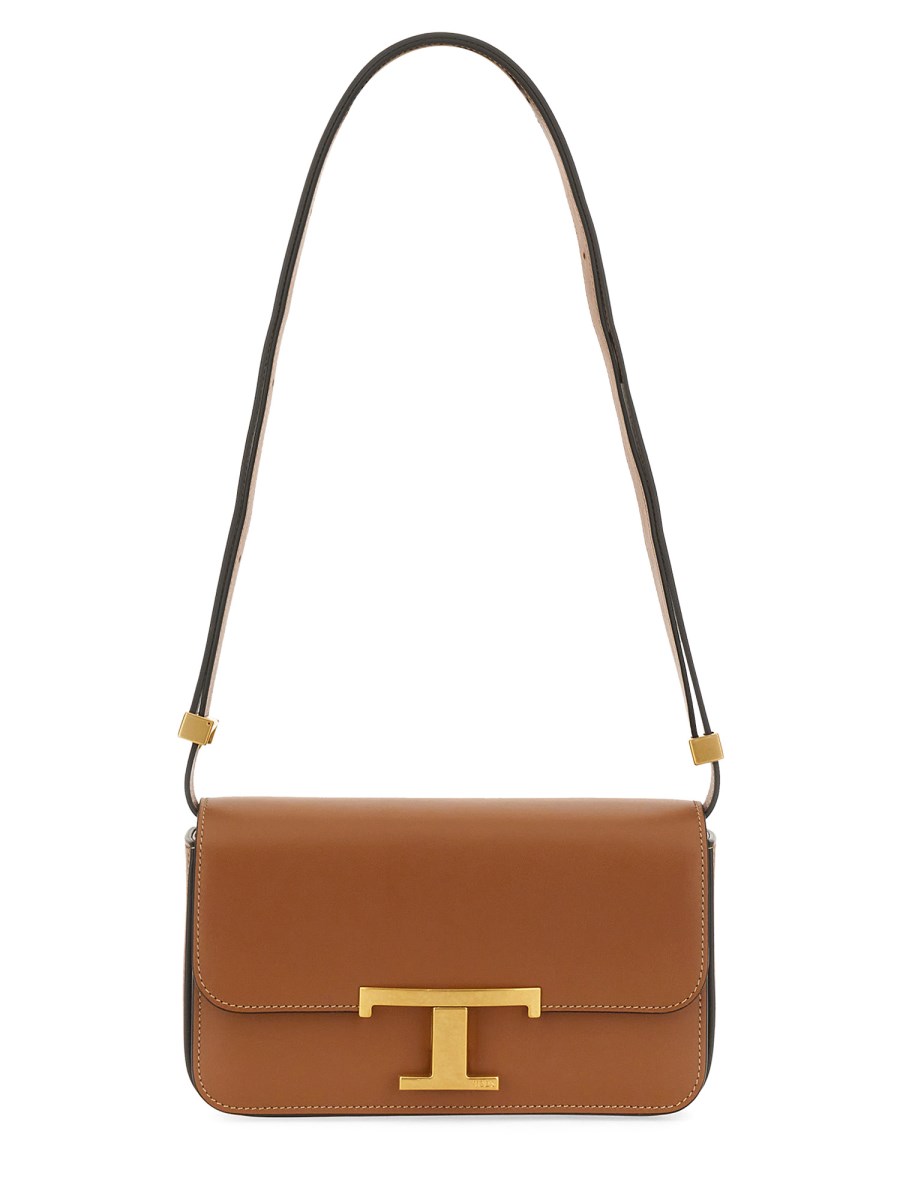 TOD'S Leather Shoulder Bag with Timeless Design