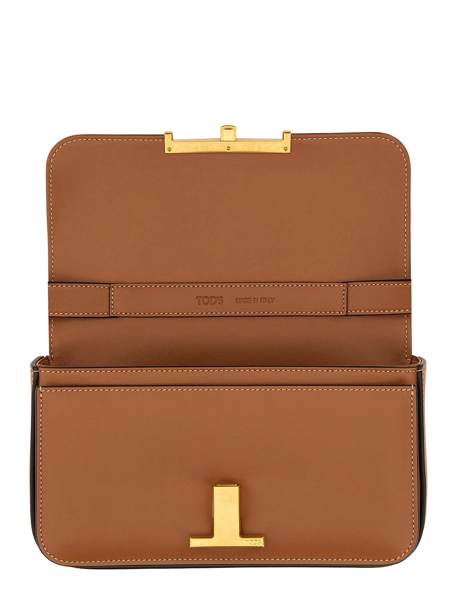 TOD'S Leather Shoulder Bag with Timeless Design