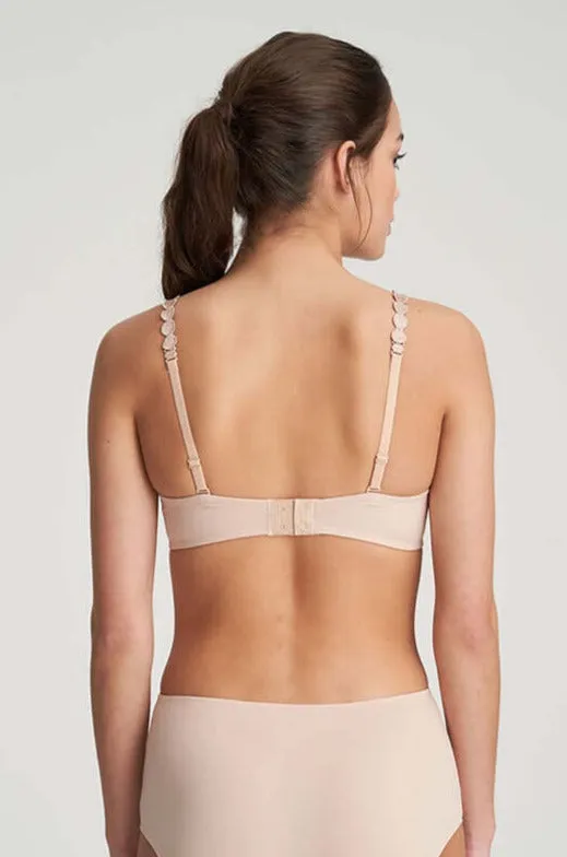 Tom Heart Shaped Bra in Caffe Latte