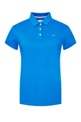 Tommy Hilfiger Blue Women's Slim Fit Polo