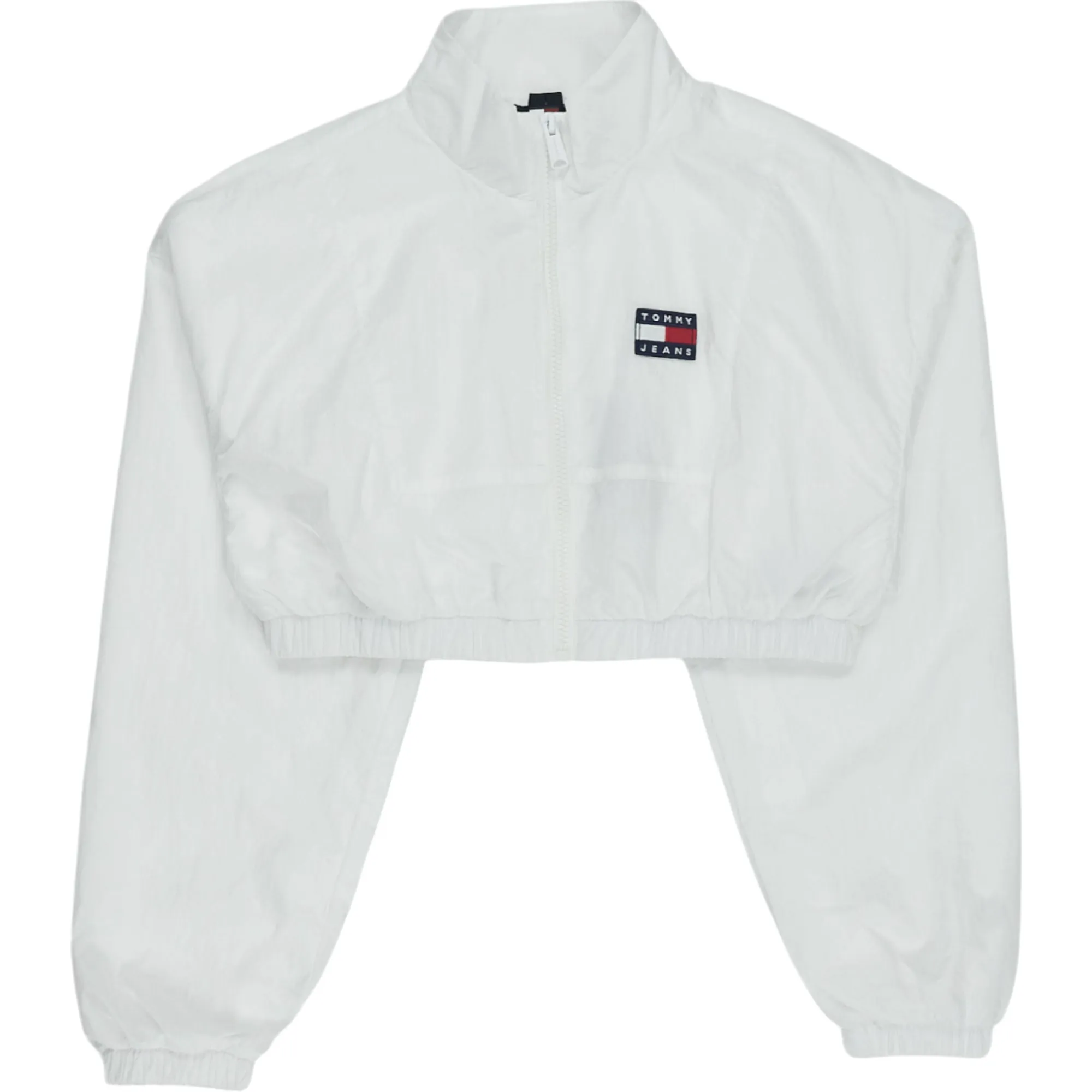 Tommy Jeans White Cropped Jacket