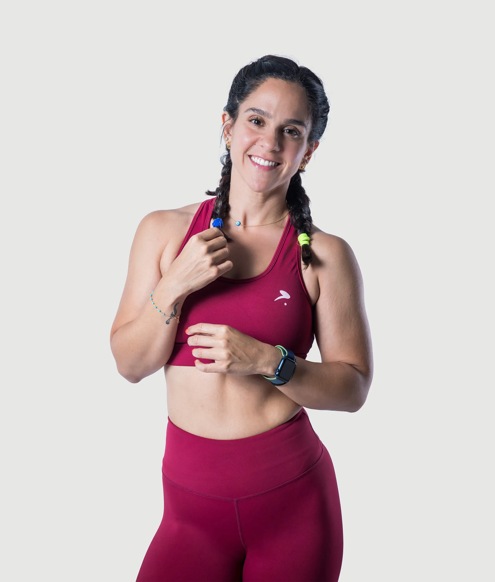 Training Sports Bra - Burgundy