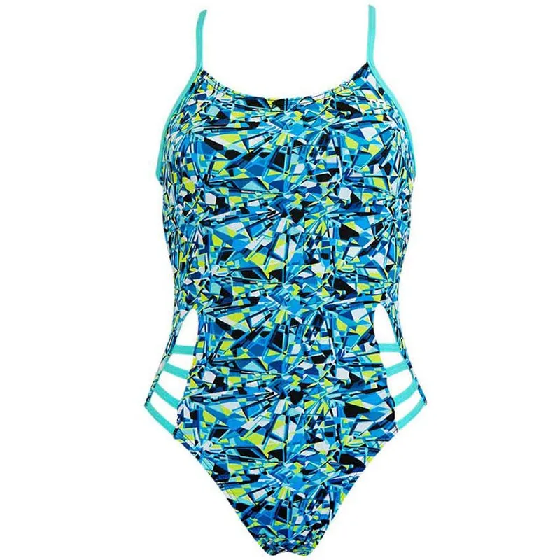 TYR - Fragment Tetrafit Ladies Swimsuit - Blue/Multi