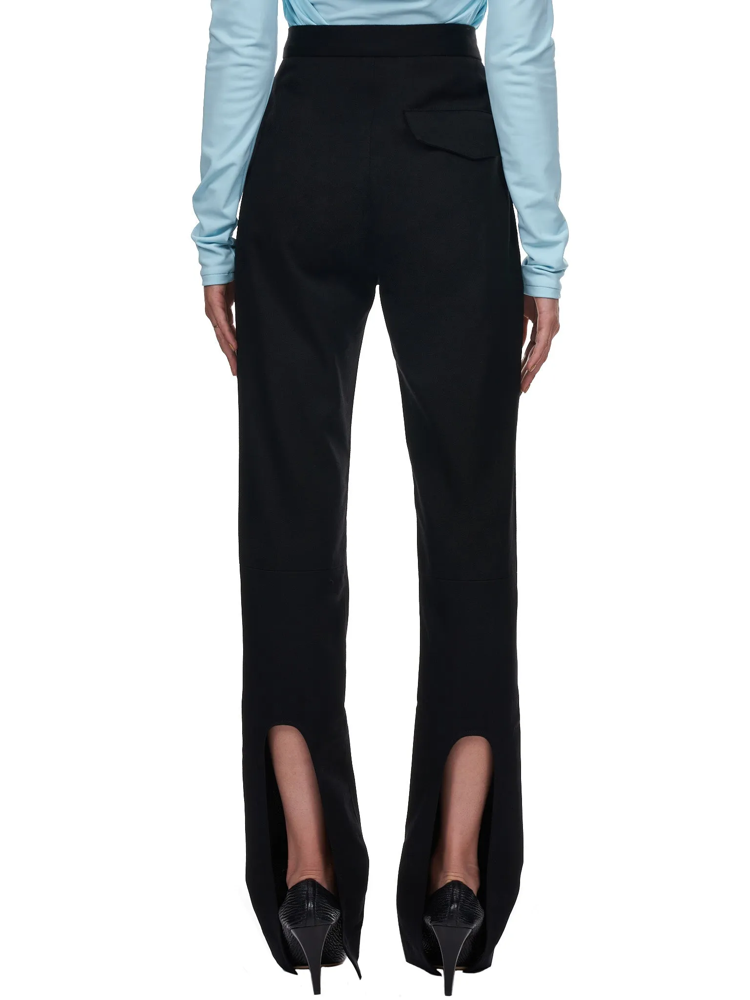 U-Slit Trousers (THE-U-SLIT-BLACK)