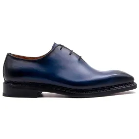 Ugo Vasare Jason Sr Blue Wholecut Oxfords