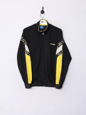 Umbro Black Yellow Zipper Hoodie