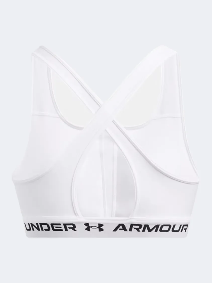 Under Armour Crossback Women Training Bra White/Black