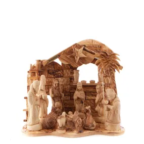 Unique Nativity Scene Set with Music Player, 13  from Bethlehem