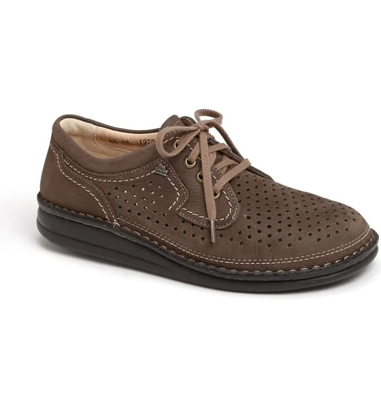 Unisex Nubukvienna Kaffee Baden Oxfords from Finn Comfort