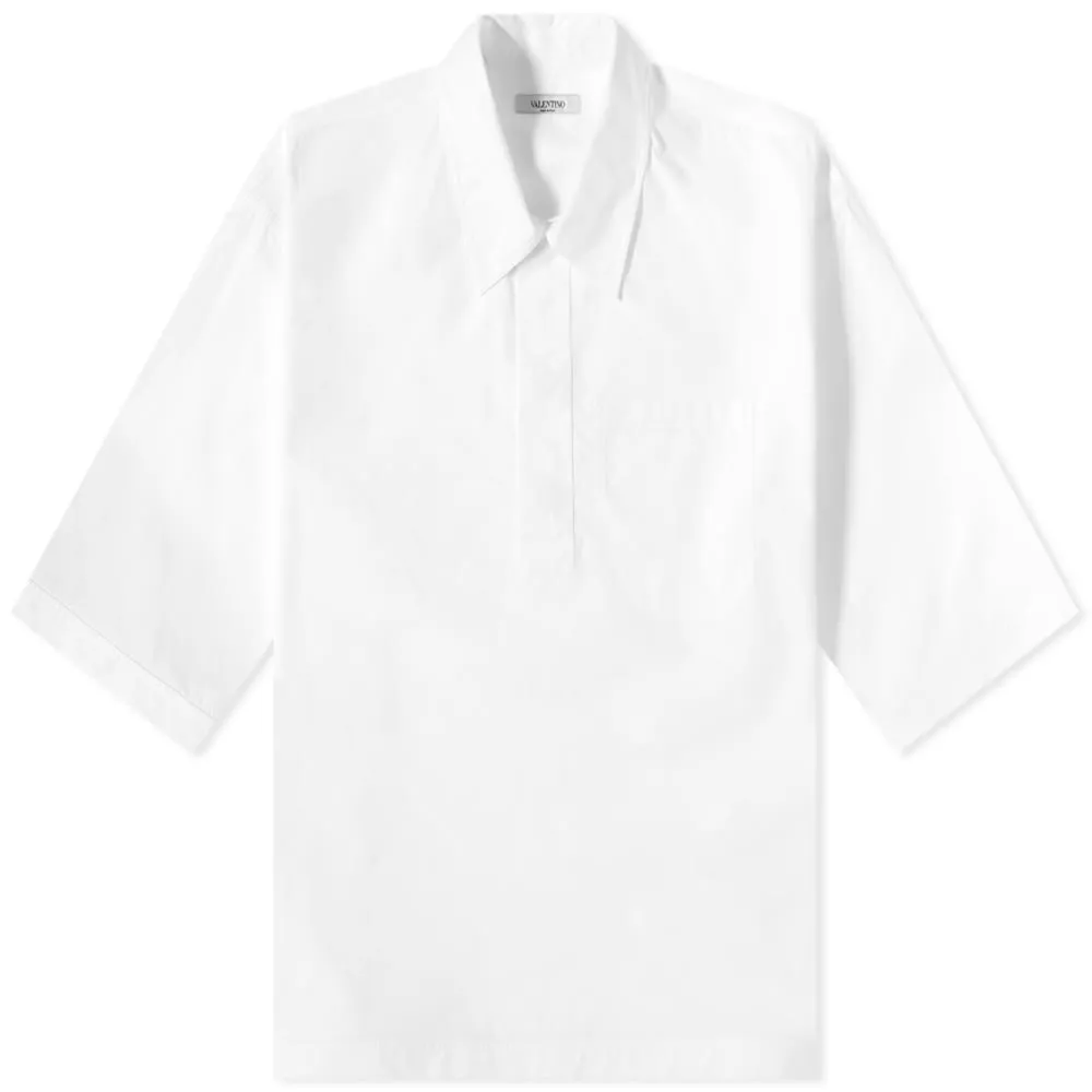 Valentino White Polo Shirt