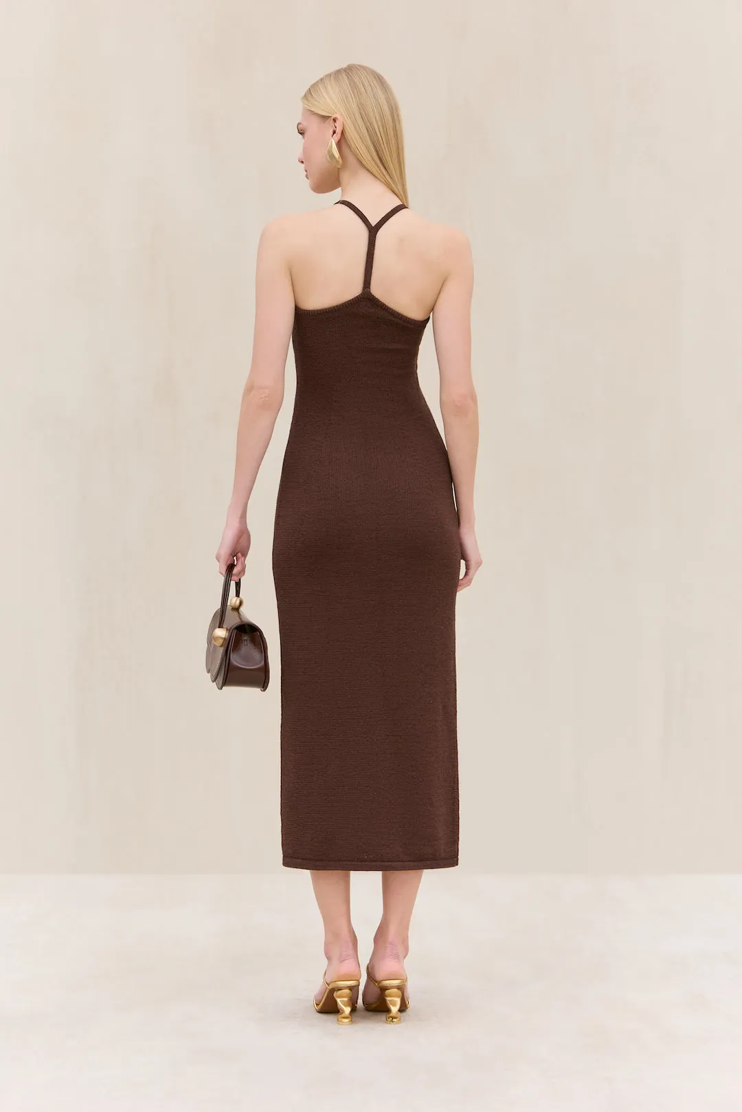 VALMA KNIT DRESS - JAVA