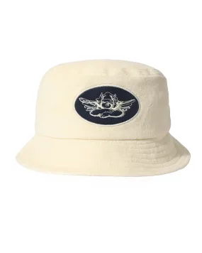 Vanilla Swirl Ice Cream Terry Bucket Hat