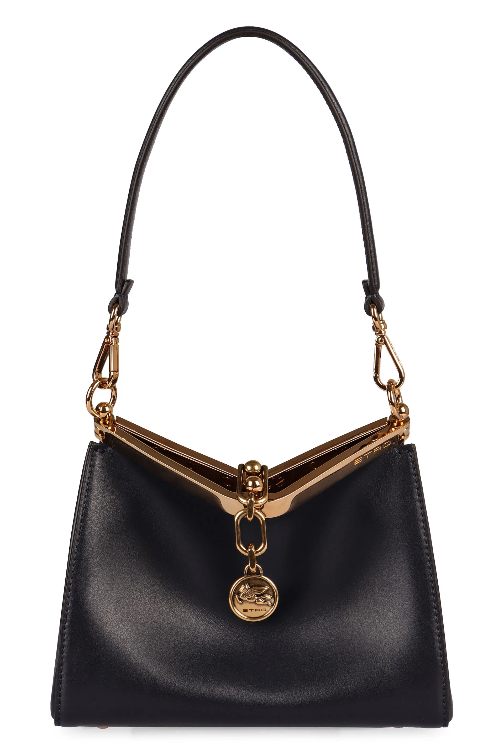 VELA MINI LEATHER SHOULDER BAG