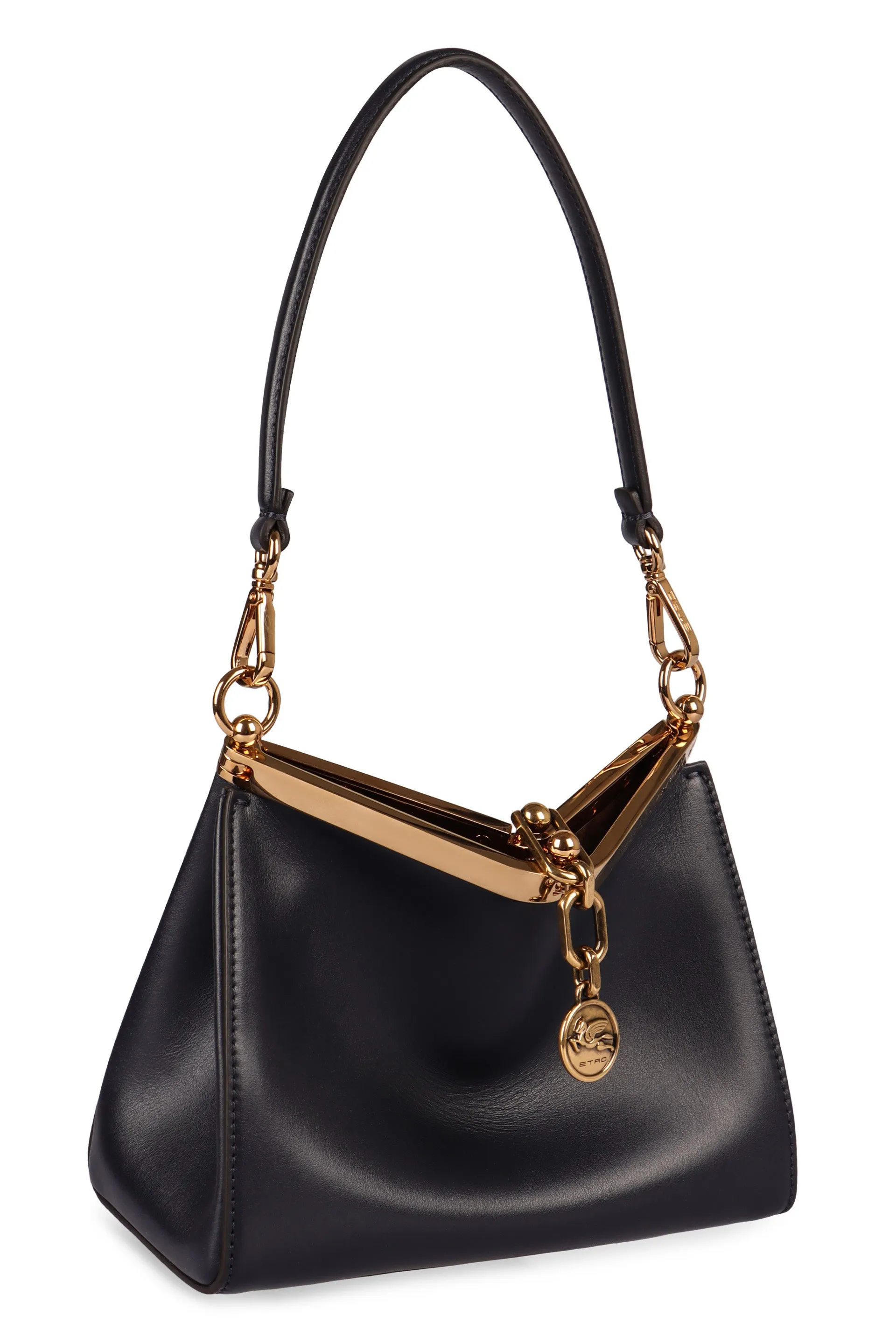 VELA MINI LEATHER SHOULDER BAG