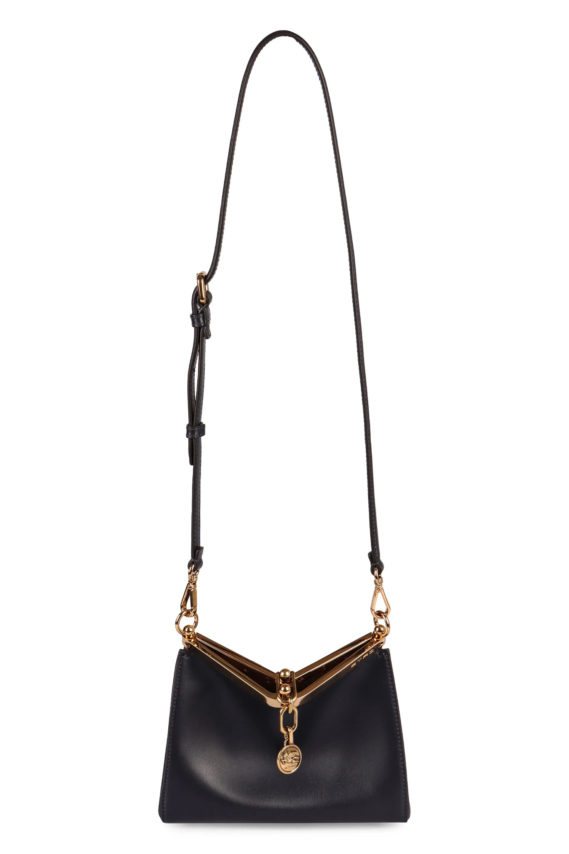 VELA MINI LEATHER SHOULDER BAG