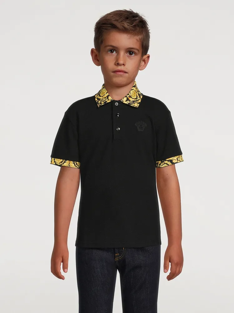 VERSACE Barocco Polo Shirt