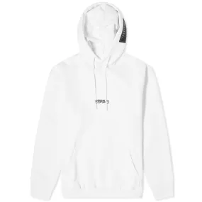 VETEMENTS White Jeans Logo Hoodie