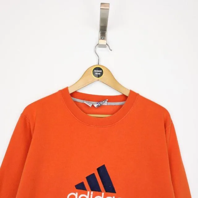 Vintage Adidas Spellout Sweatshirt Medium