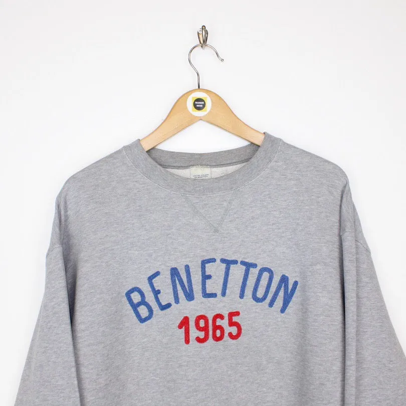 Vintage Benetton Sweatshirt Medium