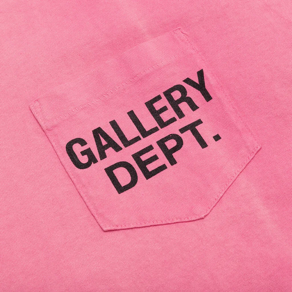 Vintage Logo Painted Tee - Salmon