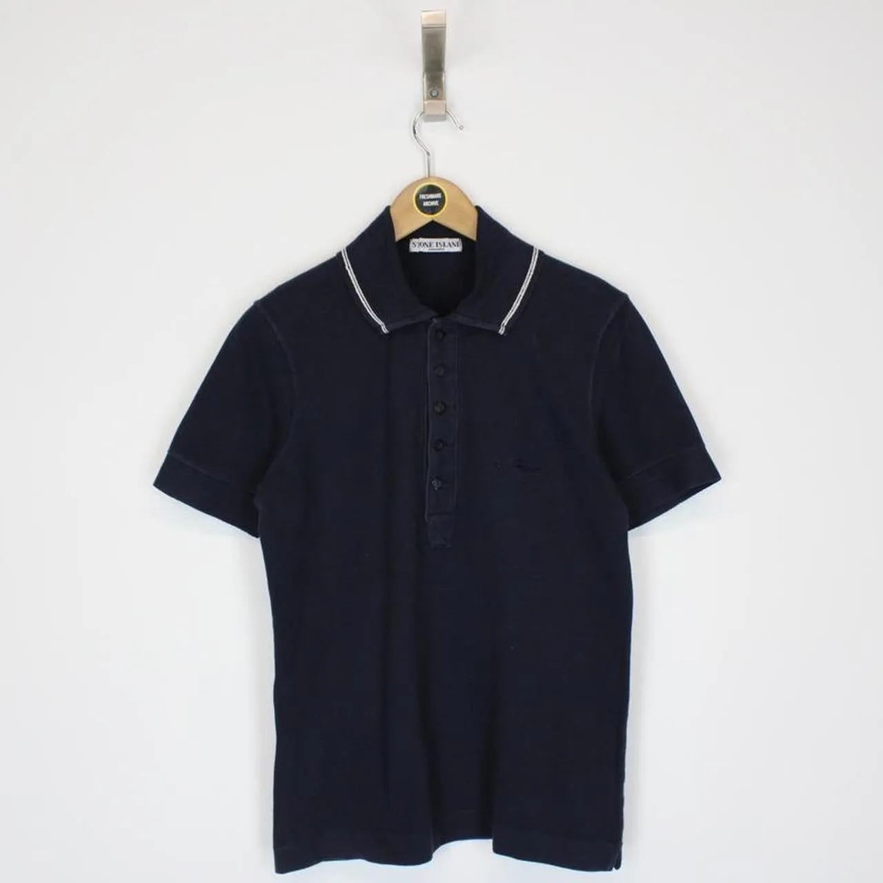 Vintage Stone Island Polo Shirt Small