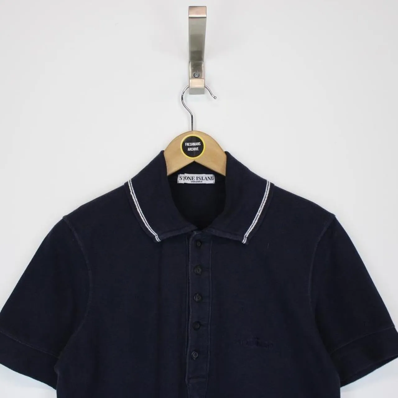 Vintage Stone Island Polo Shirt Small