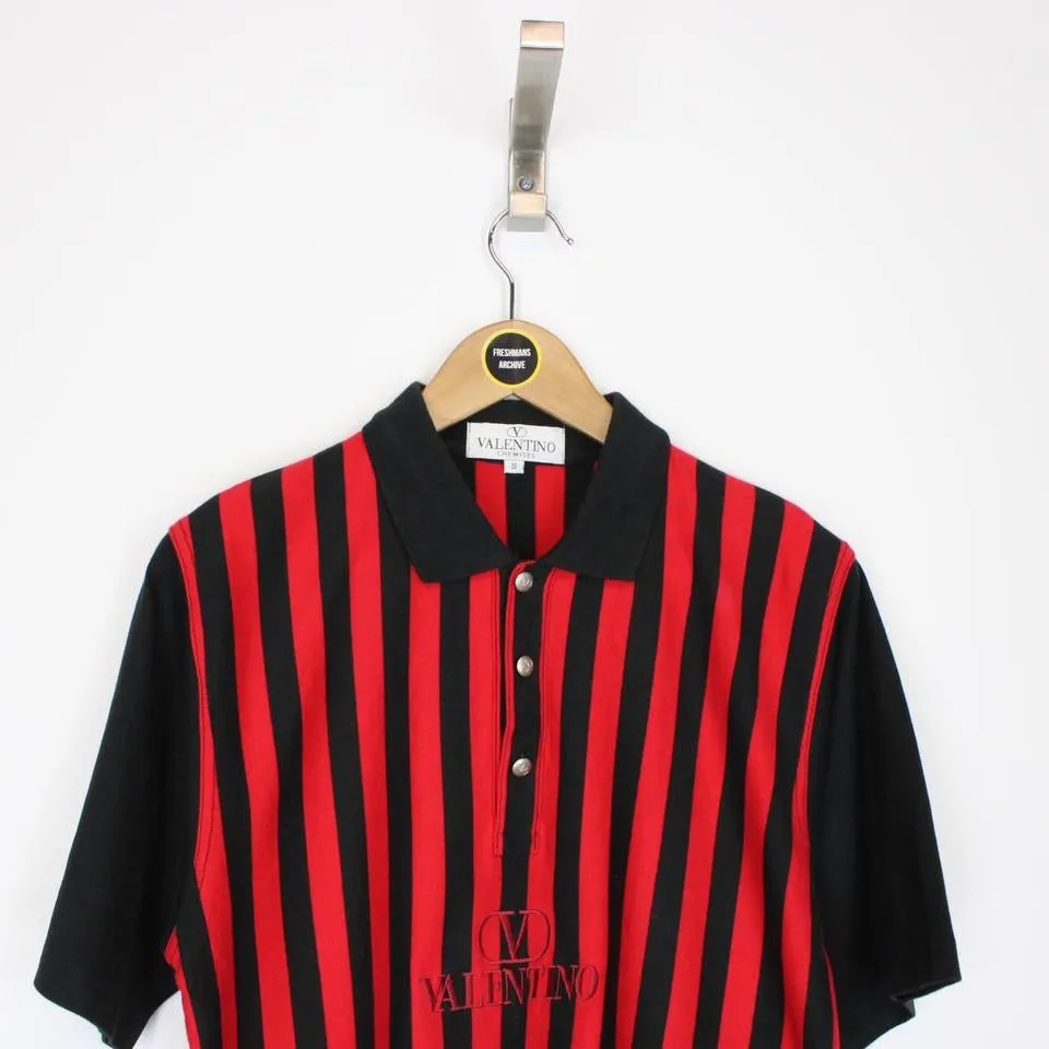 Vintage Valentino Polo Shirt Small