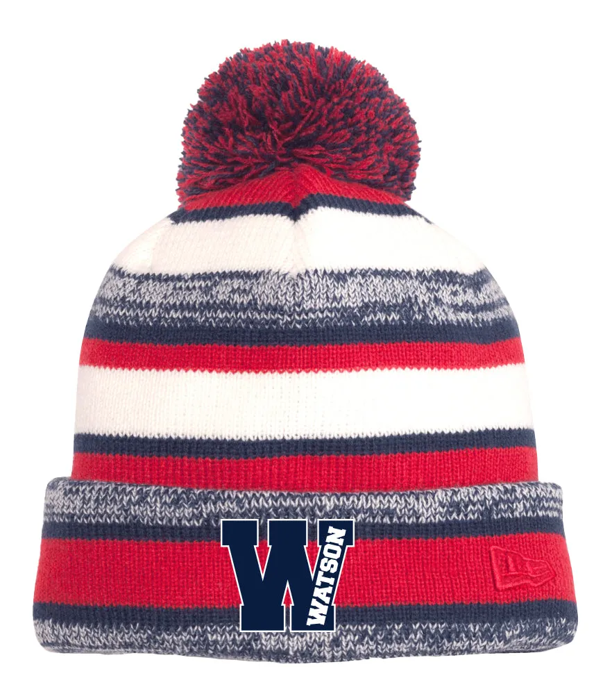 WATSON ELEMENTARY WILDCATS Pom Pom Hat