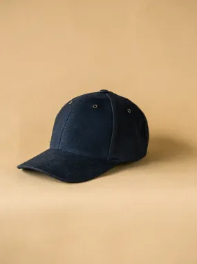 Waxed Canvas Baseball Hat - Black