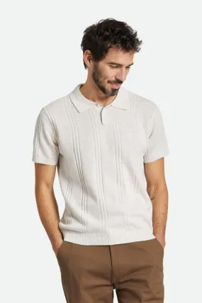 Weekend Reserve Merino Wool S/S Polo - Whitecap