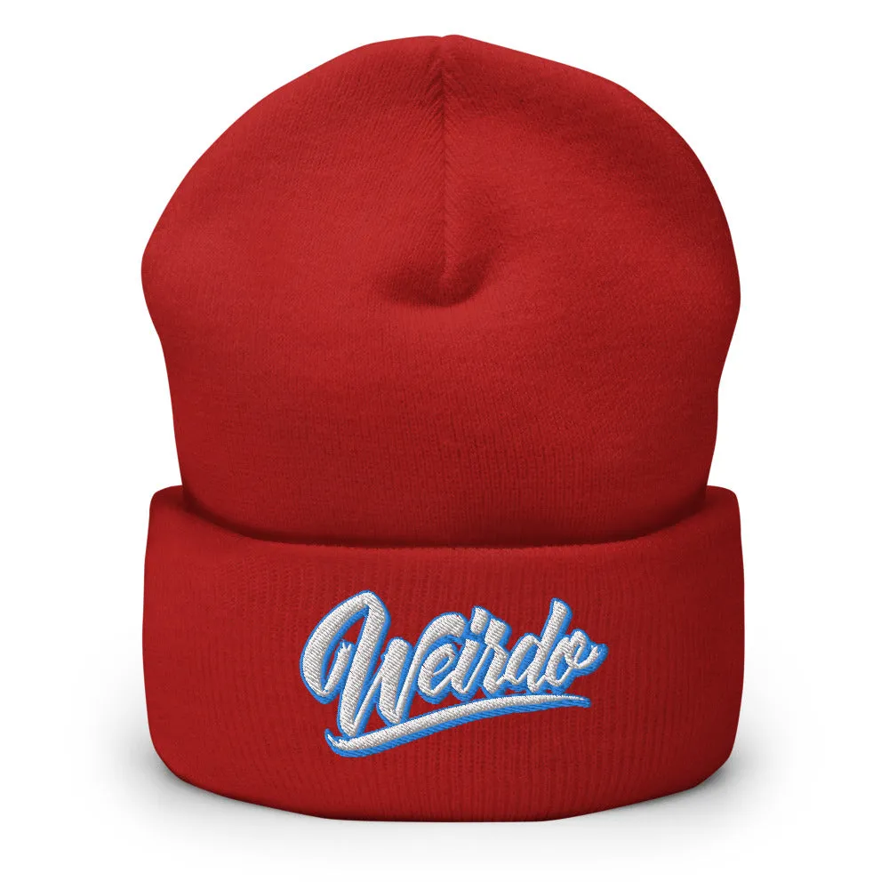 Weirdo Beanie Hat | Red