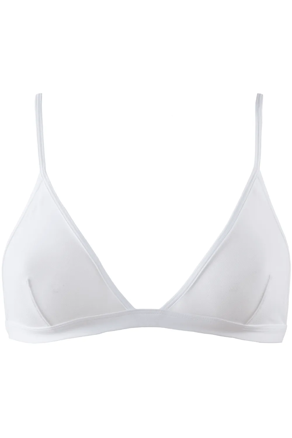 White Triangle Bra - Pure Temptation