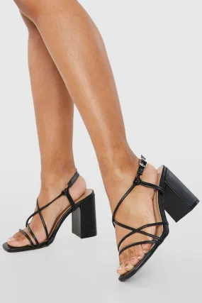 Wide Width Two Part Block Heels