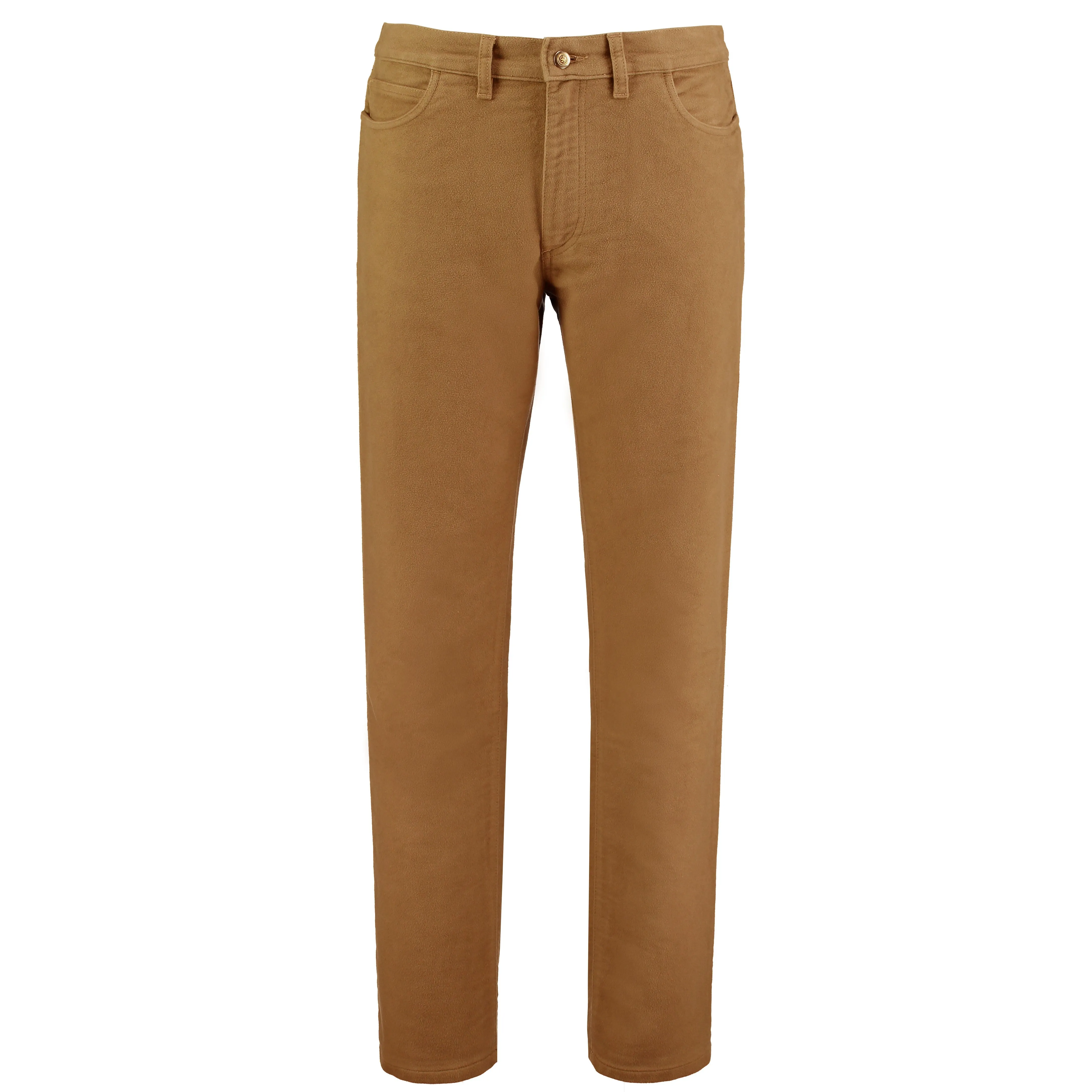 Wild Cotton Stonecutter Moleskin Jeans in Country Tan