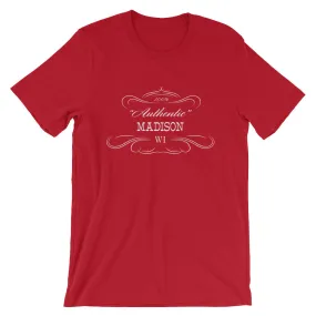 Wisconsin - Madison WI - Short-Sleeve Unisex T-Shirt - Authentic