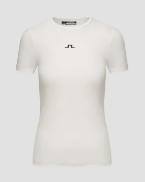 Women's white t-shirt J.Lindeberg Ada AWJT10053-white